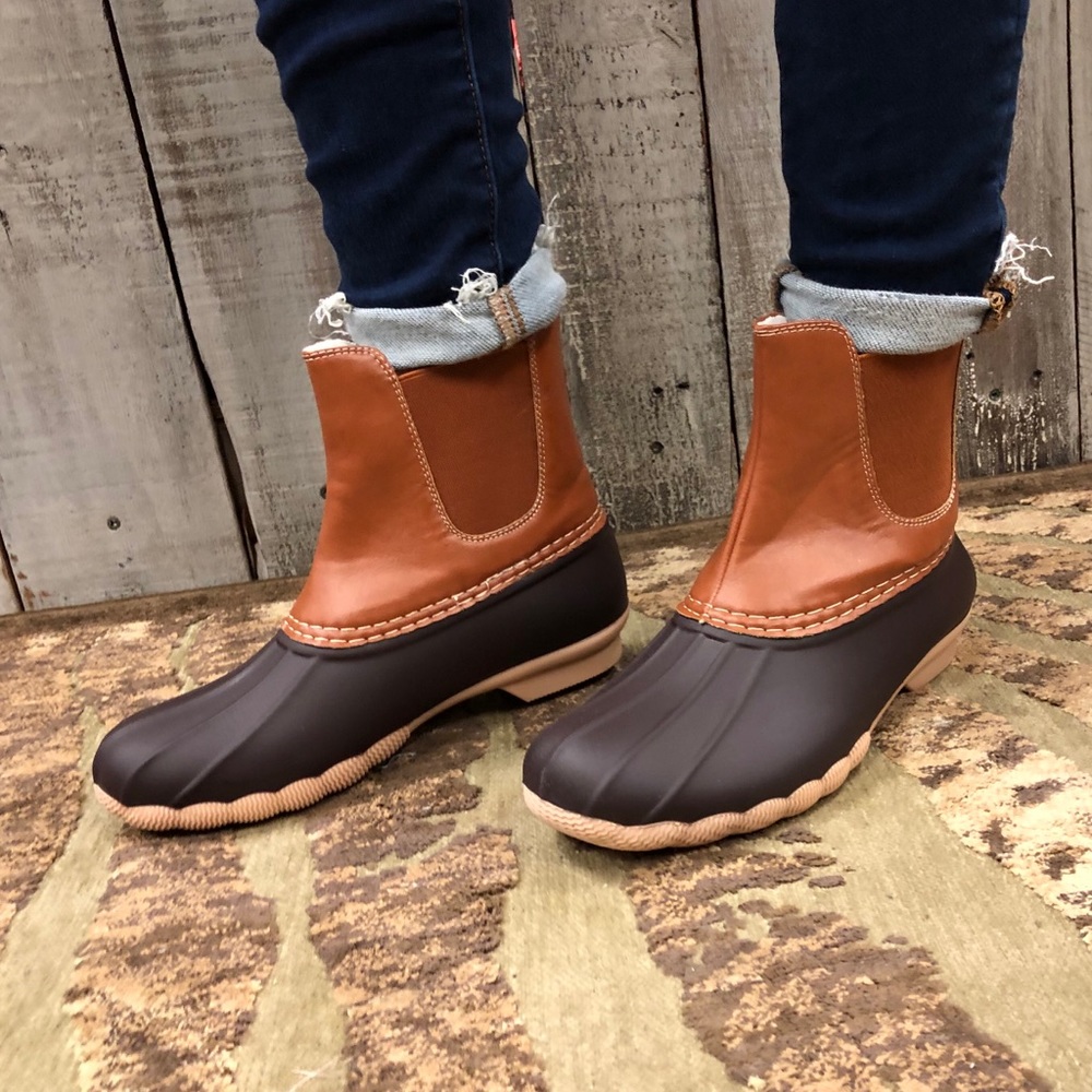 Short Ankle Duck Boots